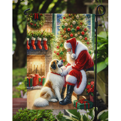 Double Sided 15.5'' H x 11.25'' W Polyester Animal Garden Flag
