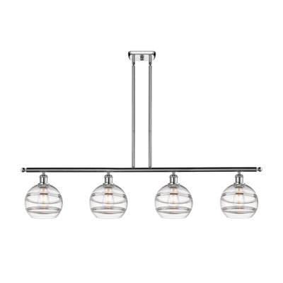 Luminaire suspendu pour îlot de cuisine 4 lumières Chartoff