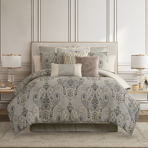 Waterford Bedding Brosna 4 Piece King Comforter Set | Wayfair