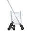 Chariot pliable d'escalier 45L avec roues d'escalade