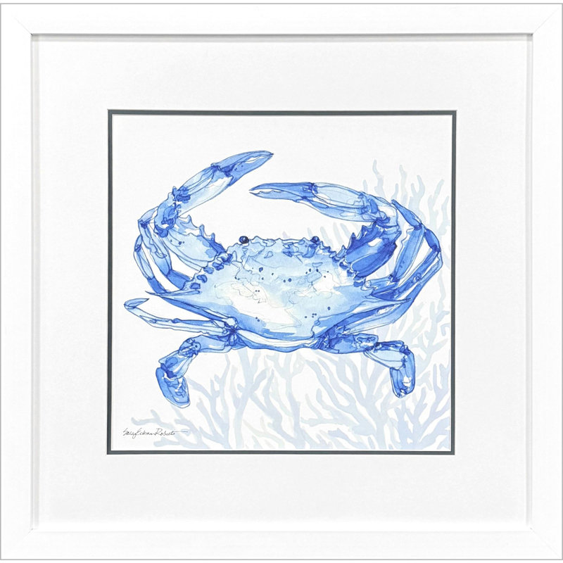Art encadré, Avangéline, crabe