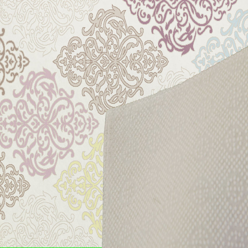 Stylish Woven Carpet, 100% Polyester, Pile Height: 0.3 in | Antibacterial & Non-Slip Underside, 3D Digital Printing | Machine Washable, Perfect for Home Décor, Living Room & Bedroom Use