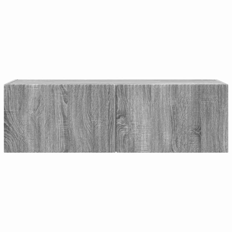Unfinished TV Stand, Grey Sonoma, 29.5cm H x 98cm L x 31cm W