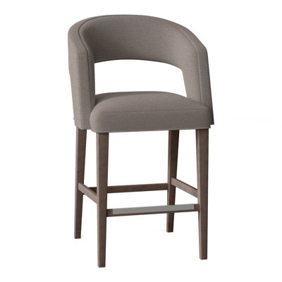 Bryant Upholstered Stool with Solid Wood Frame