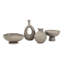 Textured Blanton Taupe Rounde Vase