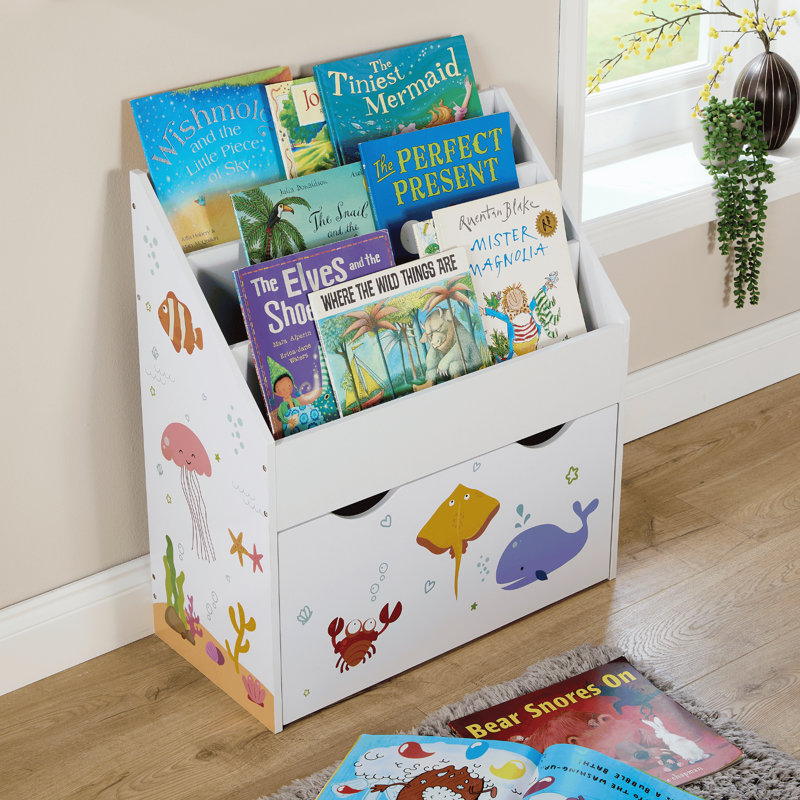 Sadeel 1 Drawer Bookcase Organiser