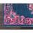 Abbate Oriental Navy Blue/Pink Area Rug-2132768414