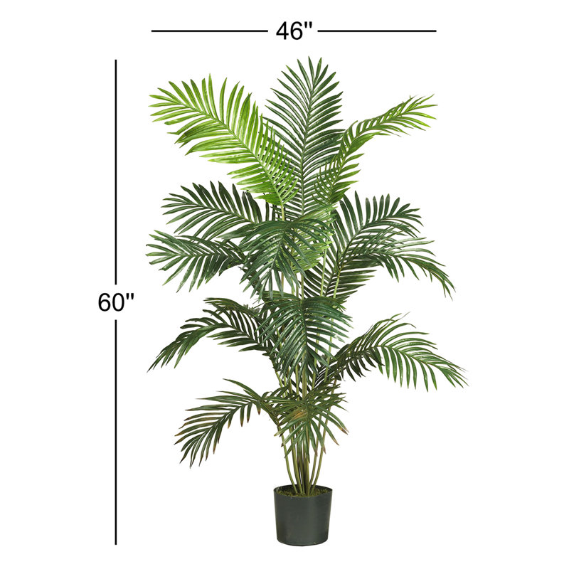 Thisbe 60'' Faux Palm Tree in Pot