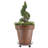 Alphonsus Metal Weather Resistant Caddy Plant Stand-1495061958