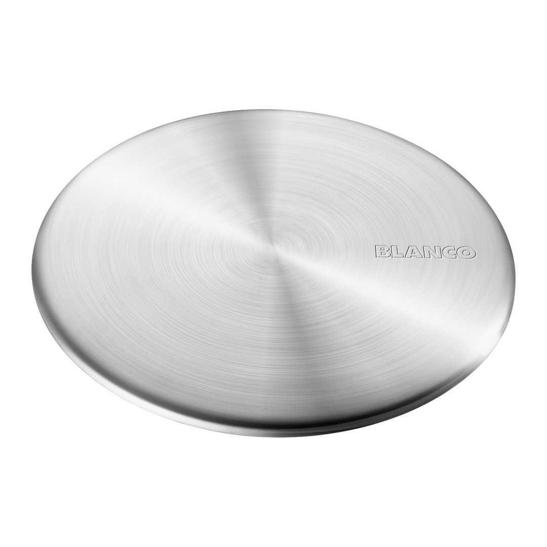 Capflow Decorative Drain Cover - Stainless Blanco