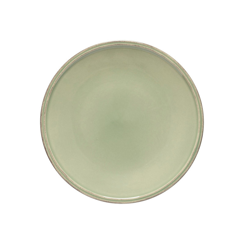 Friso 11.18'' Stoneware Dinner Plate, Sage Green