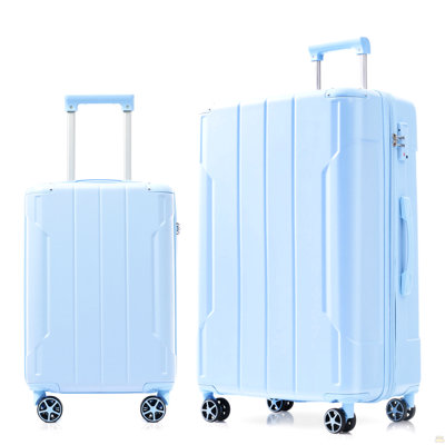 Hardshell ABS Luggage Sets 2 Piece Suitcase Set Expandable with TSA Lock Spinner Wheels for Men Women