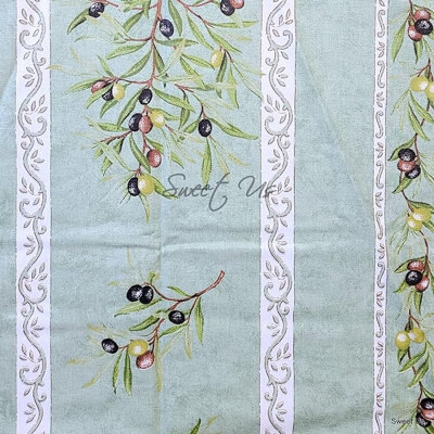 Nappe en coton enduit d'essuie-glace