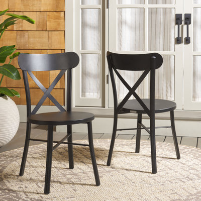 Cierah Cross Back Chair Set Of 2 by George Oliver