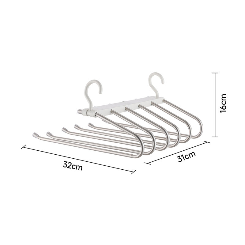 Metal Non-Slip Cascading Hanger for Dress/Shirt/Sweater