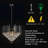 Osose 10 - Light Dimmable Tiered Chandelier