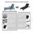 3-Piece Outdoor Patio Furniture Set With Chaise Lounges And End Table, Featuring Adjustable Backrest, Wheels, And Comfortable Cushions For Relaxing Outdoors