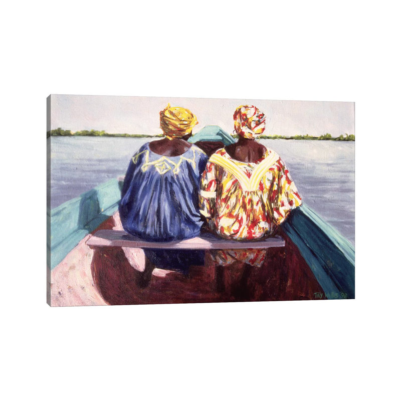 To The Island by Tilly Willis - Wrapped Canvas Painting, 66.04 cm H x 45.72 cm W x 3.175 cm D