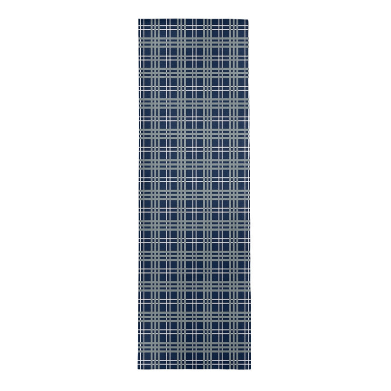 Plaid Indoor Rug, Runner 2'6" x 8'