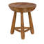 Tabouret d'appoint en bois massif bâlois