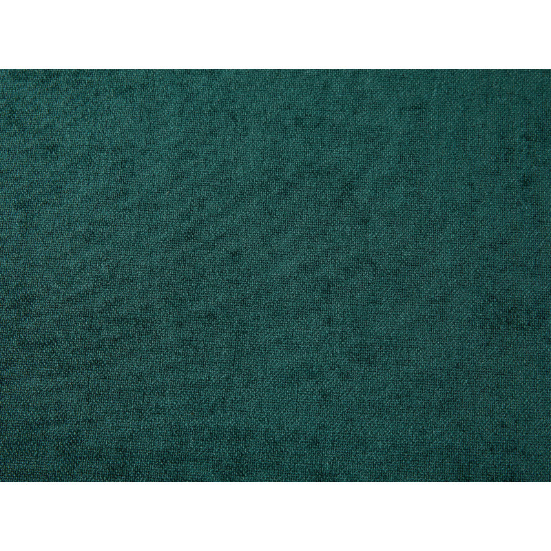 Chaise longue en chenille, Émeraude