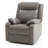 Sleek Gray Padded Arm Recliner-1974066636-1974066634