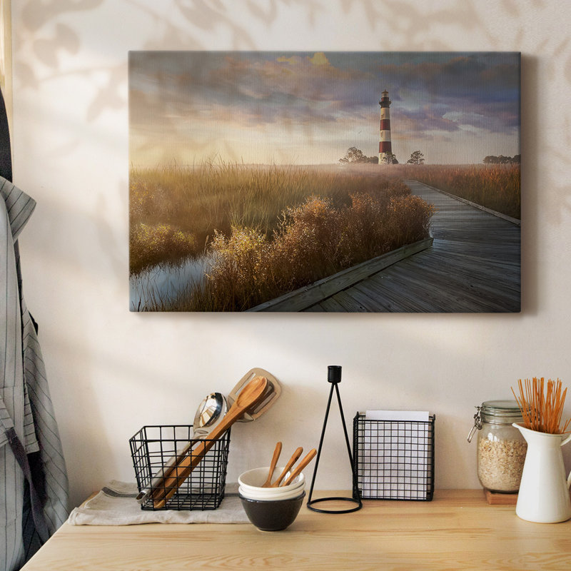 Private Path I-Gallery Wrapped Canvas, 18" H x 27" W