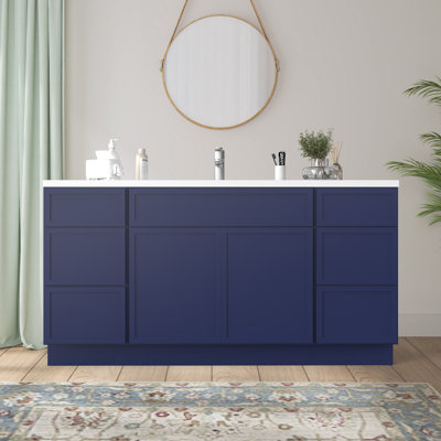 Base de meuble-lavabo simple 66 po seulement