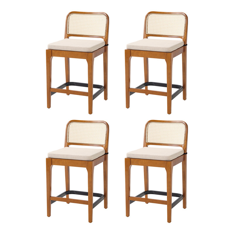 Ensemble de 4 tabourets de comptoir Calheme, Gland