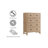 Arden 5-Drawer Dresser for Bedroom - 48” Tall 