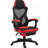 Vinsetto Ergonomic Home Office Chair High Back Armchair Computer Desk Recliner with Footrest, Mesh Back, Lumbar Support and Wheels, Red