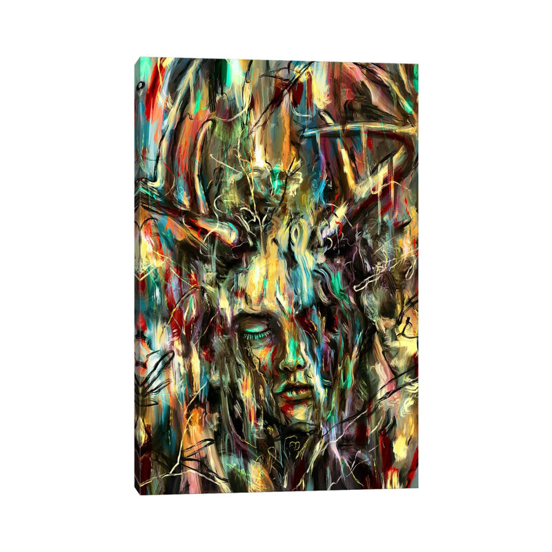 Villain 1 Piece Wrapped Canvas Wall Art, 30.48 cm H x 45.72 cm W