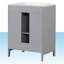Meuble-lavabo autoportant de 24 po avec comptoir d'évier, meuble-lavabo avec cadre en bois massif et tiroirs, finition peinte-399488521