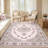 Washable Boho Large Neutral Vintage Soft Rug Stain Resistant Distressed Farmhouse Non-Slip Indoor Floor Carpet for Bedroom Nursery Kids Office Dining Room-1211115201-1215335469
