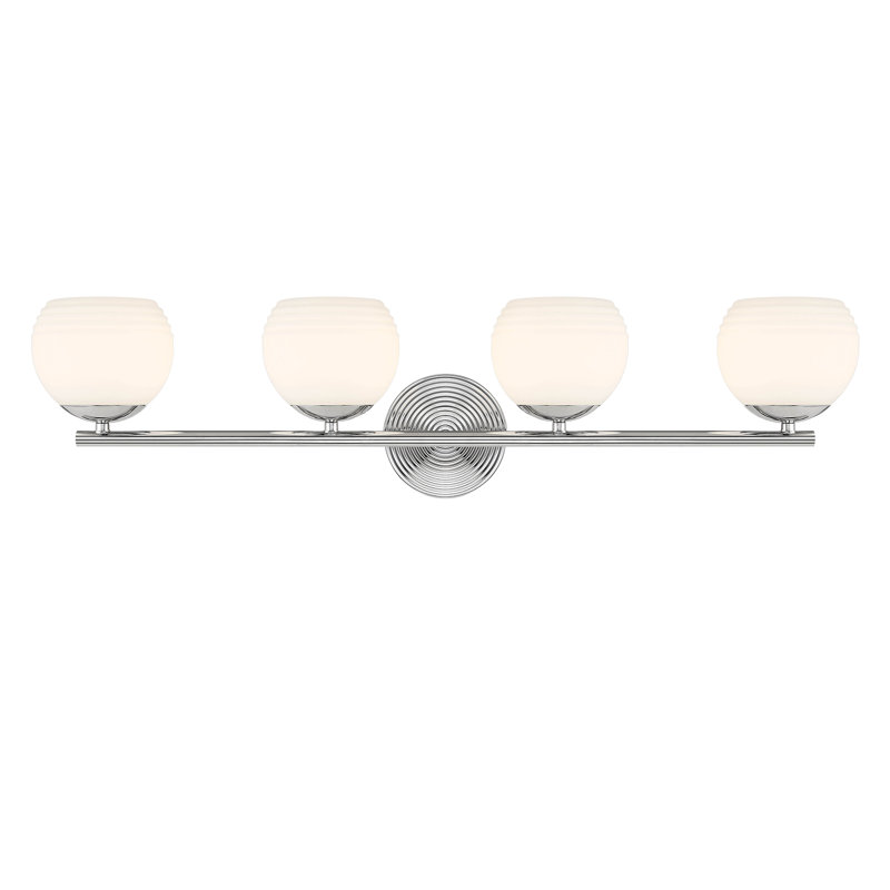 Vernon 4 - Light Dimmable Vanity Light, Brushed Nickel