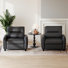 Ensemble de 2 fauteuils modernes en simili cuir 35 po