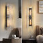2 - Light Large 30" Height Wallchiere With Water Ripple Glass-406957813