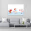 Whimsy Ice Skating Critters by Rachel Nieman - Wrapped Canvas Print-352456599