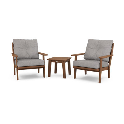 Lakeside 3-Piece Deep Seating Chair Set