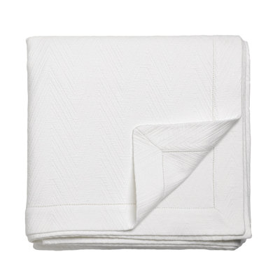 Frisco Modern & Contemporary Cotton Hand Woven Coverlet