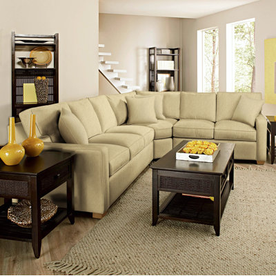 Gramercy Park 122" Wide Symmetrical Corner Sectional by Braxton Culler
