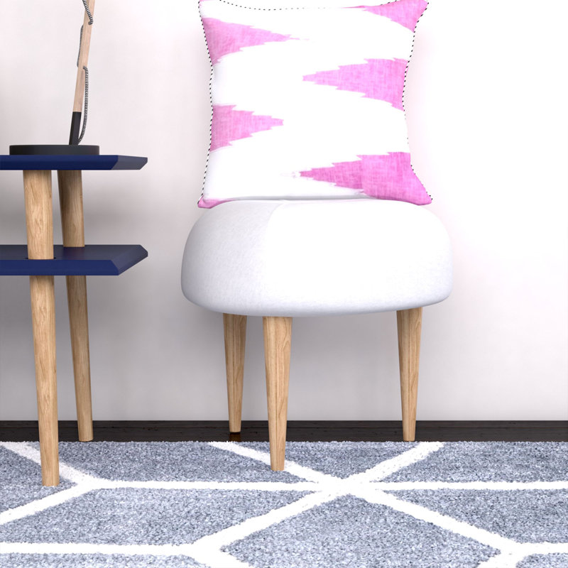 Solid + Manufactured Wood Accent Stool, Beige