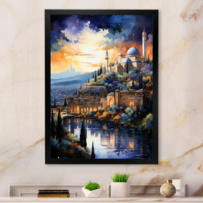 «Dreams de l'Islam Alhambra» sur toile