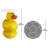 Quack Rubber Duck End Table