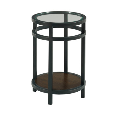 Vivanco Glass Top End Table