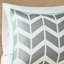 Édredon double / grand avec lit gris et moderne pour lit-118640927-118640929