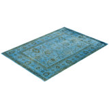 Gerard One-of-a-Kind 4' 7" X 6' 5" Hand Knotted Area Rug