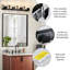 Éclairage pour meuble-lavabo moderne 4 lumières 4 lumières-447542171