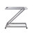 BAR CART, Iron Base & Tempered Glass