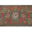 Brun/rouge en laine de style oriental Tapis décoratif